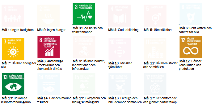 Bild på de globala målen